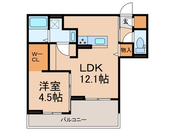 仮）ルミナス空港東の物件間取画像